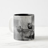 2 Couleurs Tasse d'hyènes (Devant gauche)