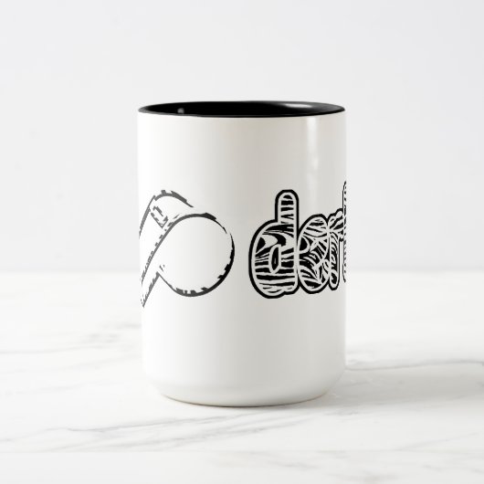 2 Couleurs Tasse d'I [sifflement] Derby (Centre)