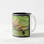 2 Couleurs Tasse d'iguane de Rasta (Devant droit)