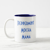 2 Couleurs tasse d'iKnit (bleue) (Gauche)
