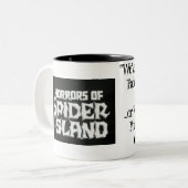 2 Couleurs Tasse d'île d'araignée (Devant gauche)