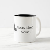 2 Couleurs Tasse d'île de Gotts (Devant droit)