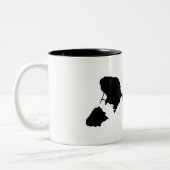 2 Couleurs Tasse d'île de Gotts (Gauche)