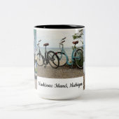 2 Couleurs Tasse d'île de Mackinac, Michigan (Centre)