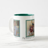 2 Couleurs Tasse d'image de famille (Devant gauche)