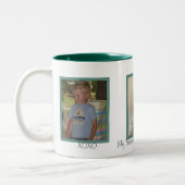 2 Couleurs Tasse d'image de famille (Gauche)