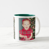 2 Couleurs Tasse d'image de Noël (Devant droit)