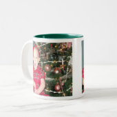 2 Couleurs Tasse d'image de Noël (Devant gauche)