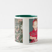 2 Couleurs Tasse d'image de Noël (Centre)