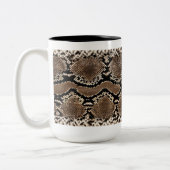 2 Couleurs Tasse d'impression de peau de serpent (Gauche)