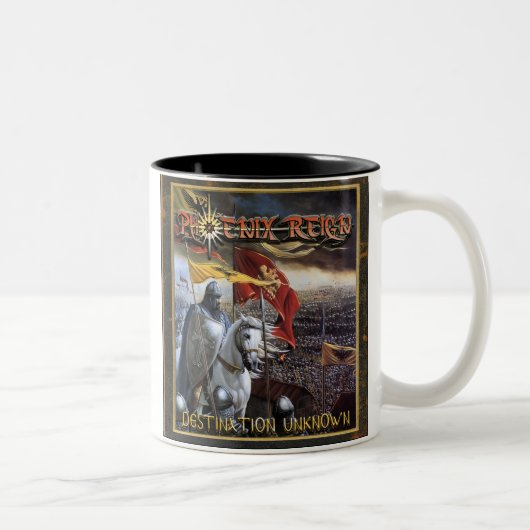 2 Couleurs Tasse d'inconnu de destination de règne de Phoenix (Droit)