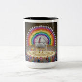 2 Couleurs Tasse Dinde Symphonie (Centre)