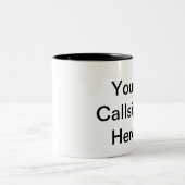 2 Couleurs Tasse d'indicatif d'appel (Centre)