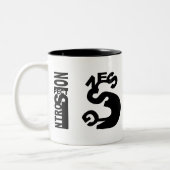 2 Couleurs Tasse d'inspecteur (Gauche)