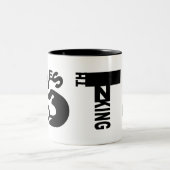 2 Couleurs Tasse d'inspecteur (Centre)