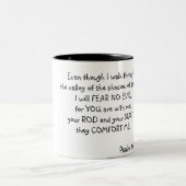 2 Couleurs Tasse d'inspiration (Centre)