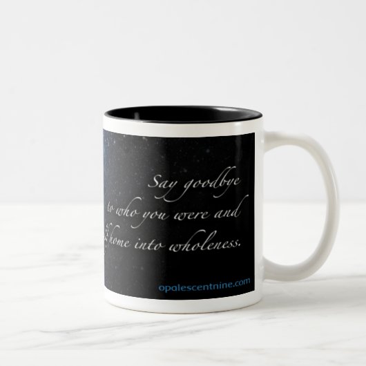 2 Couleurs Tasse d'intégrité de Pleiadian (Droit)
