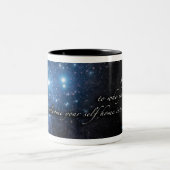 2 Couleurs Tasse d'intégrité de Pleiadian (Centre)