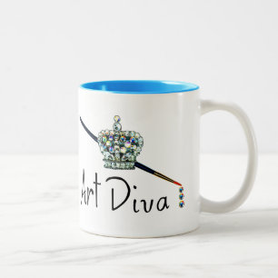 2 Couleurs Tasse "Divas des Arts"