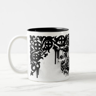 2 Couleurs Tasse d'ivoire de la mort de sang d'Angelspit