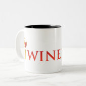 2 Couleurs tasse d'iWineLists (Devant gauche)