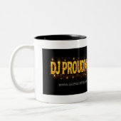 2 Couleurs Tasse DJ Fière Maman (Gauche)