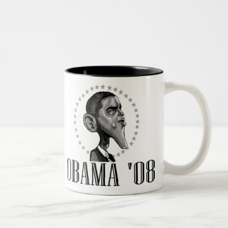 2 Couleurs Tasse d'Obama '08