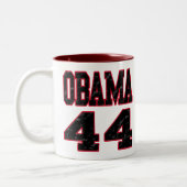2 Couleurs Tasse d'Obama 44 (Gauche)