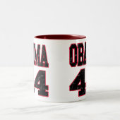 2 Couleurs Tasse d'Obama 44 (Centre)