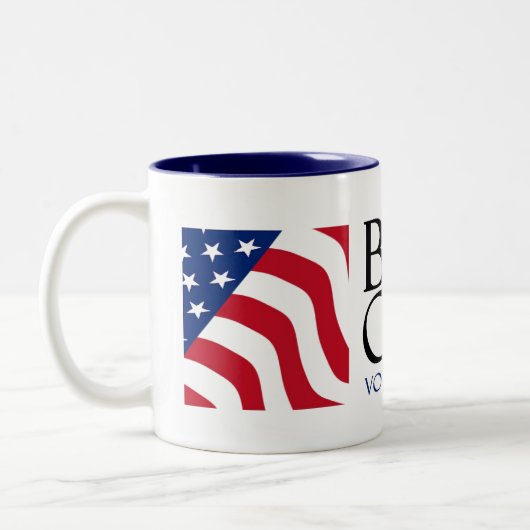 2 Couleurs Tasse d'Obama (beaucoup styles de tasse (Gauche)