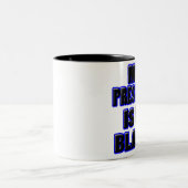 2 Couleurs Tasse d'Obama (bleue) (Centre)