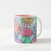 2 Couleurs Tasse d'oeuf de pâques (Devant droit)