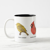 2 Couleurs Tasse d'oiseaux (Gauche)