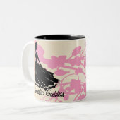 2 Couleurs Tasse domestique de déesse (Devant gauche)