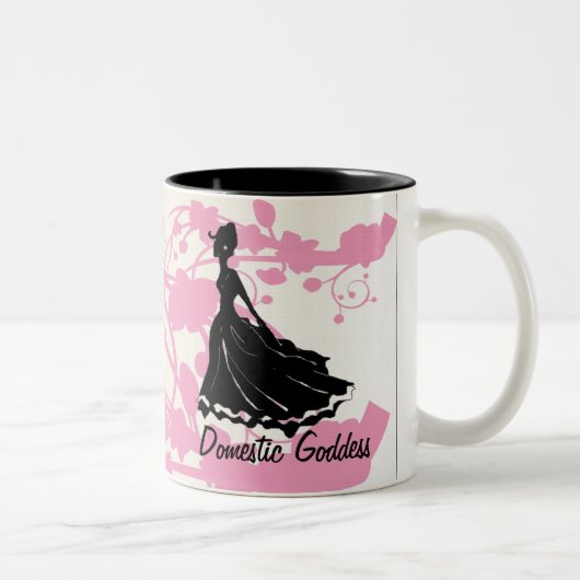 2 Couleurs Tasse domestique de déesse (Droit)