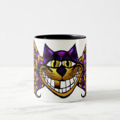 2 Couleurs Tasse d'or de chat de Cheshire (Centre)