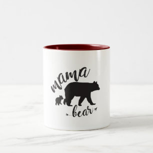 2 Couleurs Tasse d'ours de maman