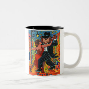 2 Couleurs Tasse d'ours de tango