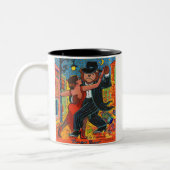 2 Couleurs Tasse d'ours de tango (Gauche)