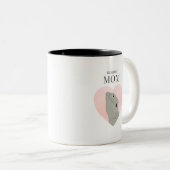 2 Couleurs Tasse Dragon Barbu (Devant droit)