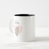 2 Couleurs Tasse Dragon Barbu (Devant gauche)
