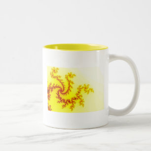 2 Couleurs Tasse Dragon Jaune