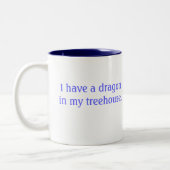 2 Couleurs Tasse Dragon Treehouse (Gauche)