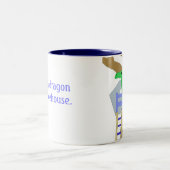2 Couleurs Tasse Dragon Treehouse (Centre)
