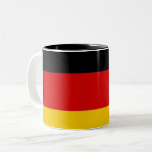 2 Couleurs Tasse Drapeau Allemagne