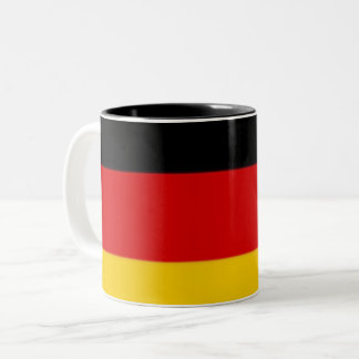 2 Couleurs Tasse Drapeau Allemagne