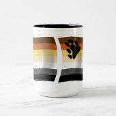 2 Couleurs Tasse Drapeau de la Fraternité de l'Ours (Centre)