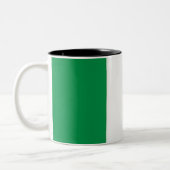 2 Couleurs Tasse Drapeau Italie (Gauche)