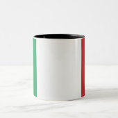 2 Couleurs Tasse Drapeau Italie (Centre)