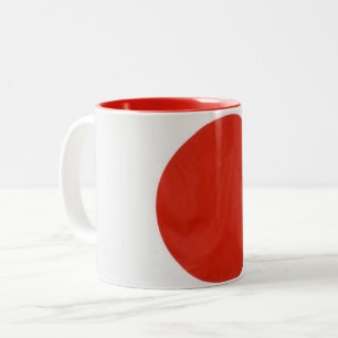 2 Couleurs Tasse Drapeau Japon